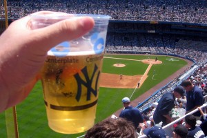 NY Yankees Beer