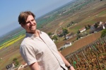 Above Bonnes-Mare Grand Cru vineyard