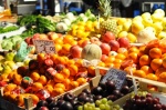 Produce at the market