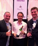 Chris Stone (WA State Wines) and Marc Hochar (Chateau Musar)